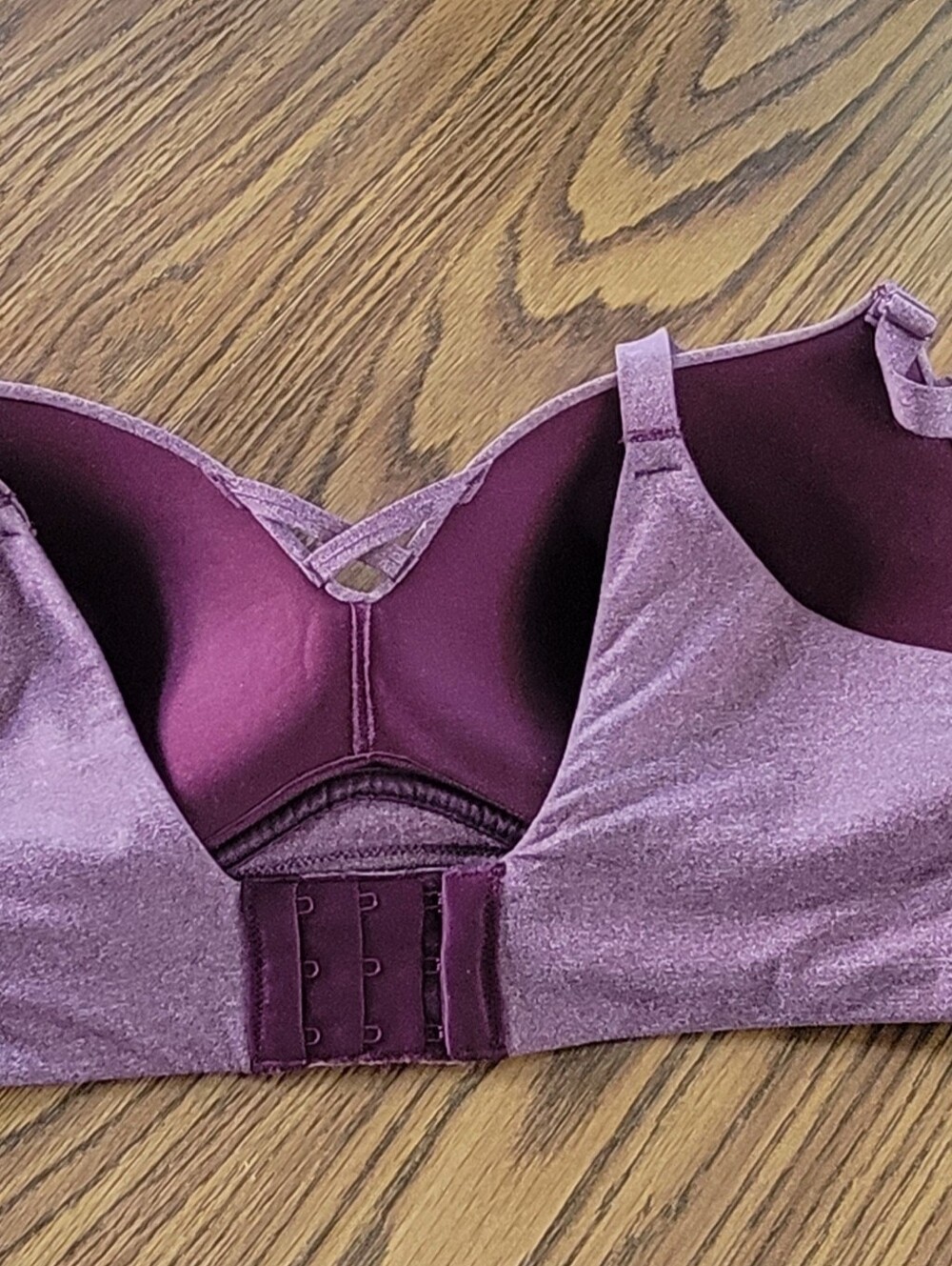 torrid Plum Wireless Molded-Cup Bra - Picture 3 of 6